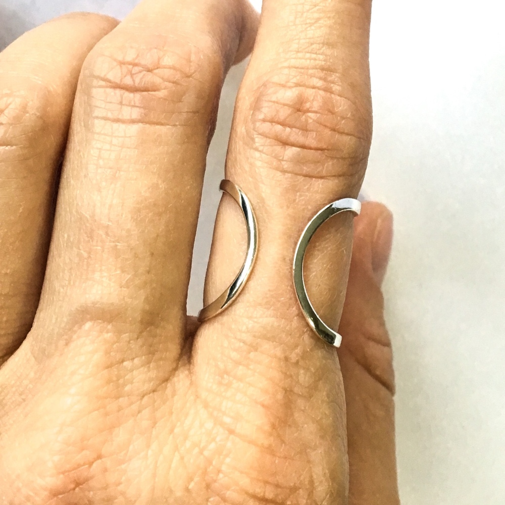 Silver Open Ring